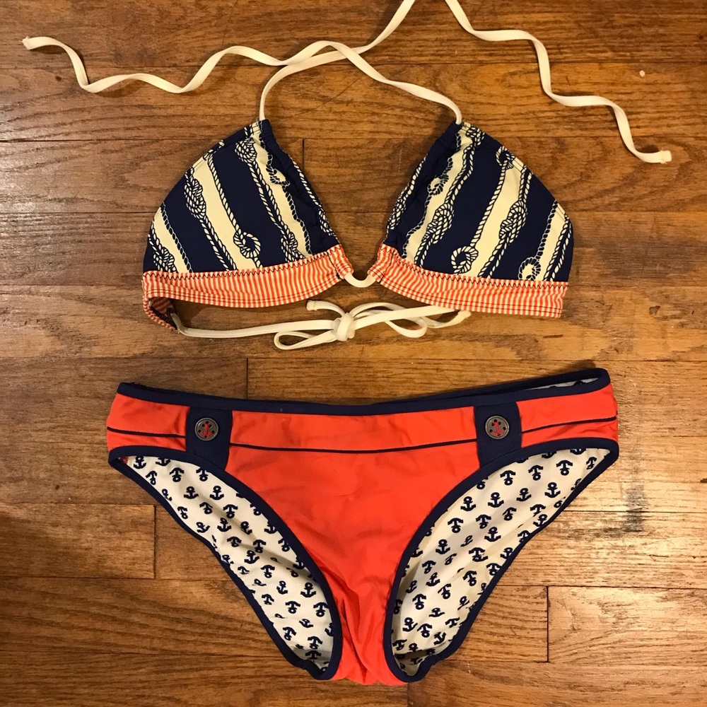 Sperry Nautical Bikini